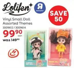 ToysRUs Lolifen Vinyl Small Doll Assorted Themes offer