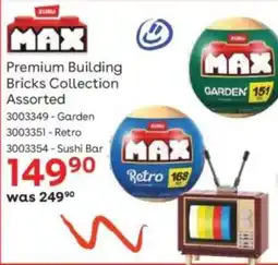 ToysRUs MAX Premium Building Bricks Collection Assorted offer