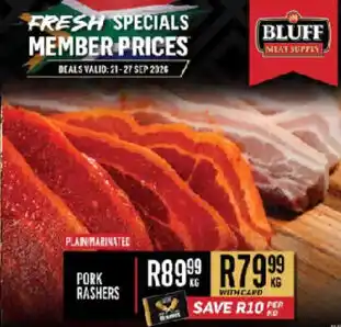 Bluff Meat Supply Pork Rashers