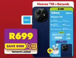 Shoprite Hisense T55 + Earpods offer