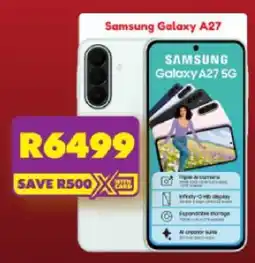Shoprite Samsung Galaxy A27 offer