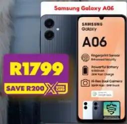 Shoprite Samsung Galaxy A06 offer