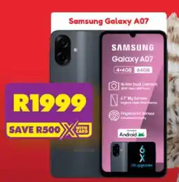 Shoprite Samsung Galaxy A07 offer