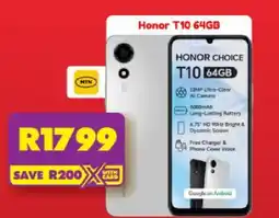 Shoprite Honor T10 64GB offer