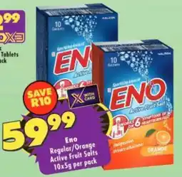 Shoprite Eno Active Fruit Salt offer