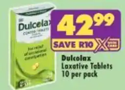 Shoprite Dulcolax Laxative Tablets offer