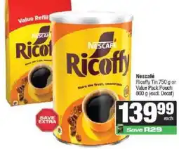 Spar Nescafé Ricoffy offer