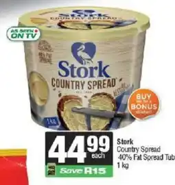 Spar Stork Country Spread offer