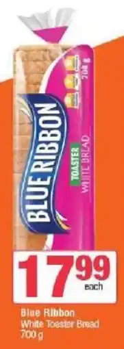 Spar Blue Ribbon White Toaster Bread offer