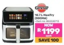 Game Genesis 10.7 L Maxifry offer