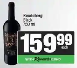 Spar Roodeberg Black offer