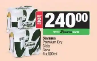 Savanna Premium Dry Cider