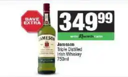Spar Jameson Triple Distilled Irish Whiskey offer