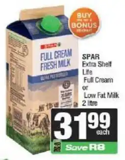 Spar SPAR Full Cream Fresh Milk offer