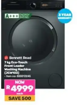 Game Bennett Read 7 kg Eco-Touch Front Loader Washing Machine offer