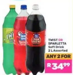 Game TWIST OR SPARLETTA Soft Drink Assorted offer