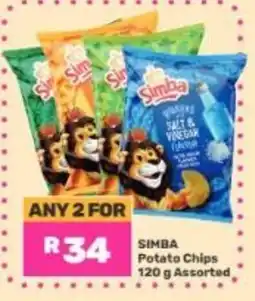Game SIMBA Potato Chips Assorted offer