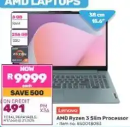 Game Lenovo AMD Ryzen 3 Slim Processor offer