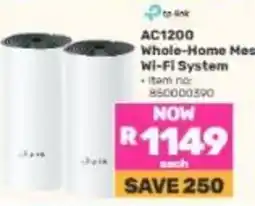 Game tp-link AC1200 Whole-Home Mesh Wi-Fi System offer