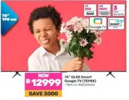 Game QLED Smart Google TV offer