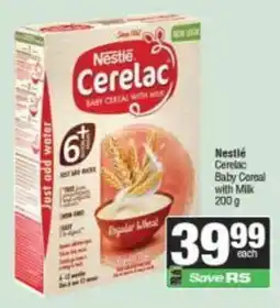 Spar Nestlé Cerelac Baby Cereal with Milk offer