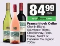 Spar Franschoek Cellar offer