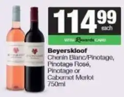 Spar Beyerskloof Pinotage offer