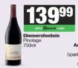 Spar Diemersfontein Pinotage offer