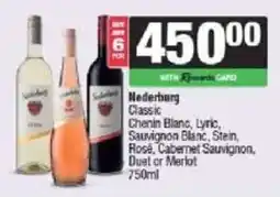 Spar Nederburg Classic offer