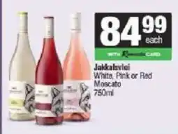 Spar Jakkalsvlei Moscato offer