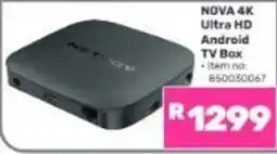 Game NOVA 4K Ultra HD Android TV Box offer