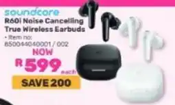 Game soundcore R60i Noise Cancelling True Wireless Earbuds offer