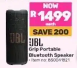 Game JBL Grip Portable Bluetooth Speaker offer