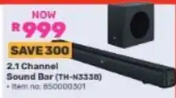 Game 2.1 Channel Sound Bar (TH-N333B) offer