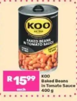 Game KOO Baked Beans in Tomato Sauce offer