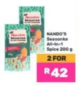 Game Nando's Seasonke All-In-1 Spice offer