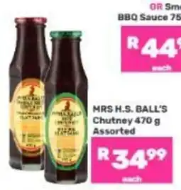 Game MRS H.S. BALL'S Chutney Assorted offer