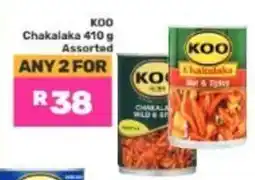 Game KOO Chakalaka Assorted offer
