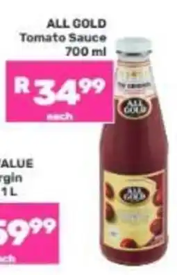Game ALL GOLD Tomato Sauce offer