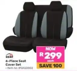 Game GEAR 6-Piece Seat Cover Set offer