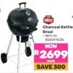 Game THE GRILL Charcoal Kettle Braai offer