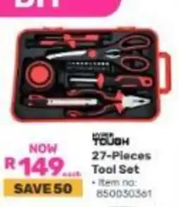 Game Tough 27-Pieces Tool Set offer