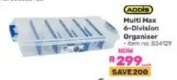 Game ADDIS Multi Max 6-Division Organiser offer