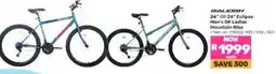 Game RALEIGH 24" OR 26" Eclipse Men's OR Ladies Mountain Bike offer