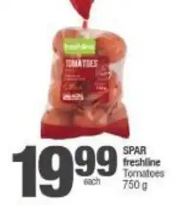 Spar freshline Tomatoes offer