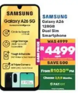 Game SAMSUNG Galaxy A26 5G offer