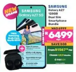 Game SAMSUNG Galaxy A27 5G offer