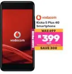 Game Vodacom Kicka 5 Plus 4G Smartphone offer
