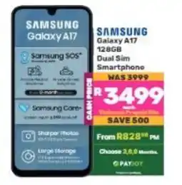 Game Samsung Galaxy A17 offer