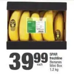 Spar SPAR freshline Bananas offer